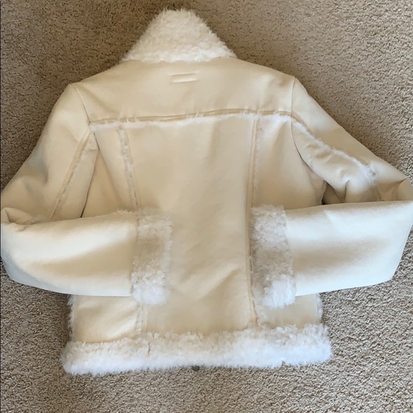 NWOT Bebe jacket women XS cream color - Picture 5 of 11